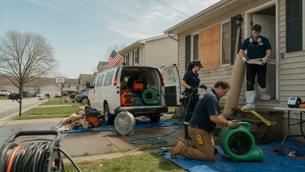 Water Damage Restoration in Trout Lake, MI near me
